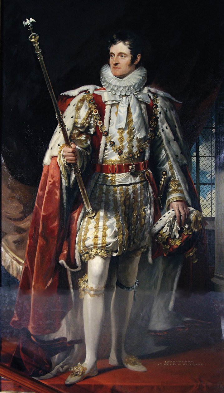 John Henry, Rutland 5. hercege, 1820 alkotó: George Sanders