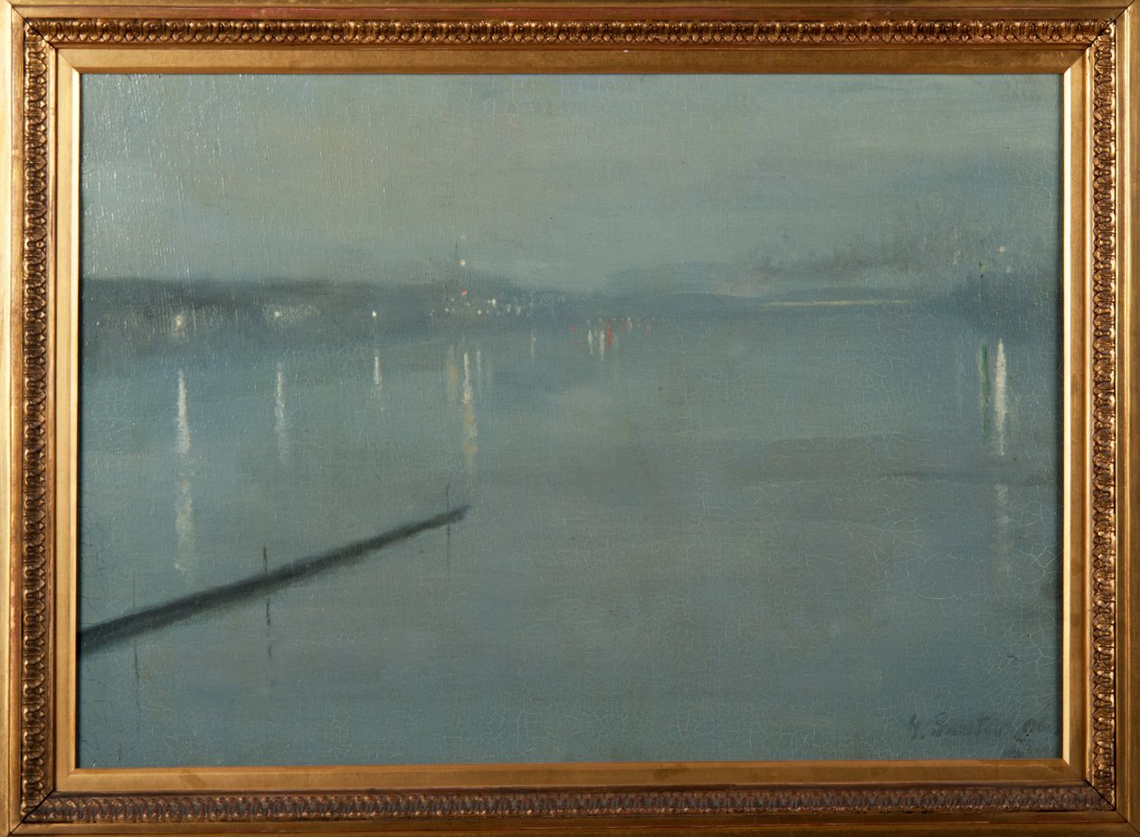 Dordrecht, Hollandia, éjjel alkotó: George Sauter