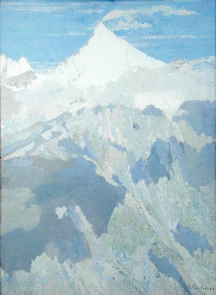 A Weisshorn alkotó: George Sauter