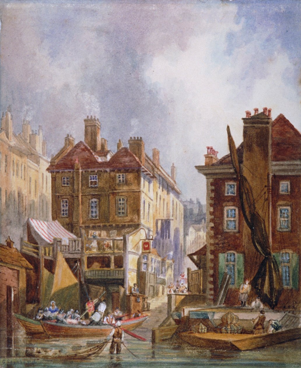 Hungerford Market, Westminster, London, 1810. alkotó: George Shepheard