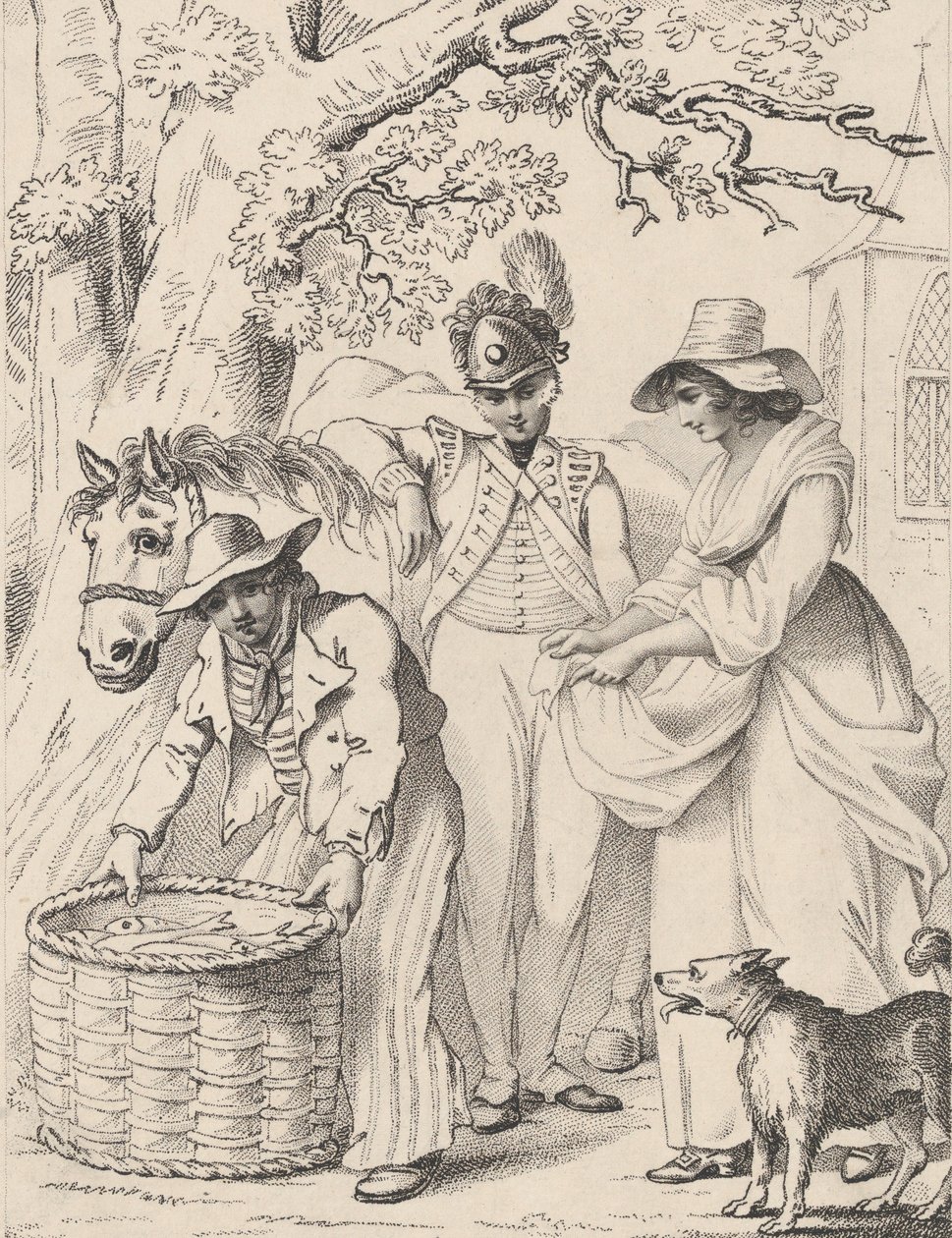 Szerelem első látásra, 1796. január 10. alkotó: George Shepheard