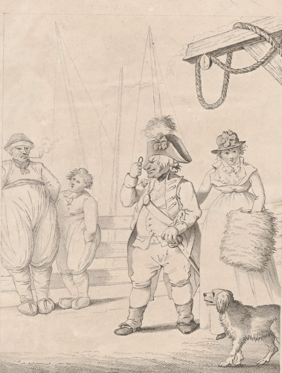 E Föld igazi lakói, 1796. január 10. alkotó: George Shepheard