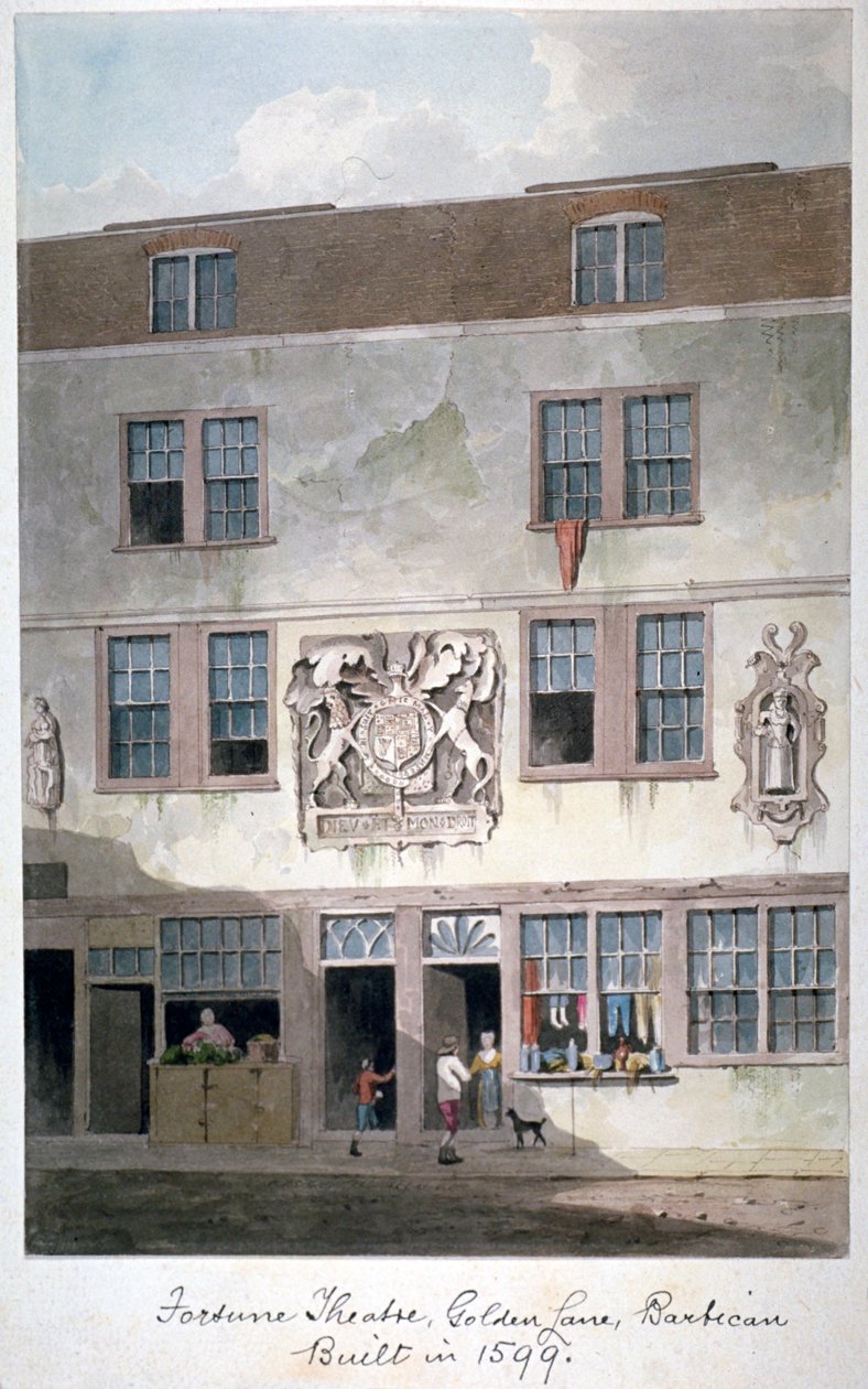 Fortune Színház, Golden Lane, London, 1811 alkotó: George Shepherd
