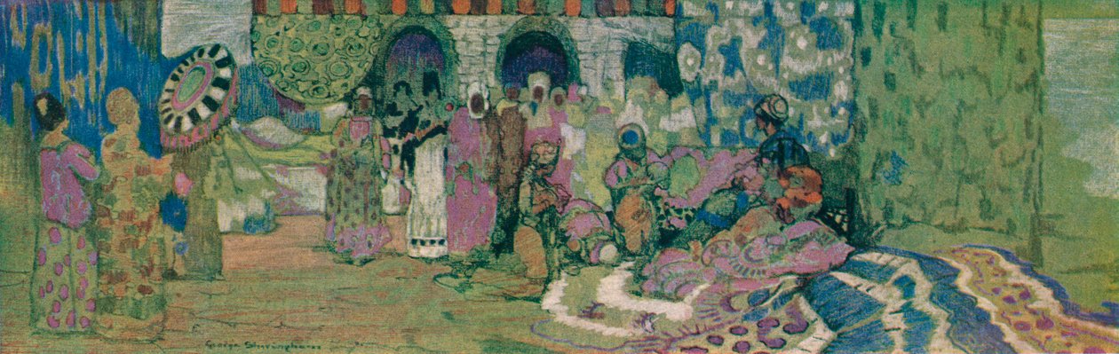 A nagykövetek, 1917, 1918 alkotó: George Sheringham