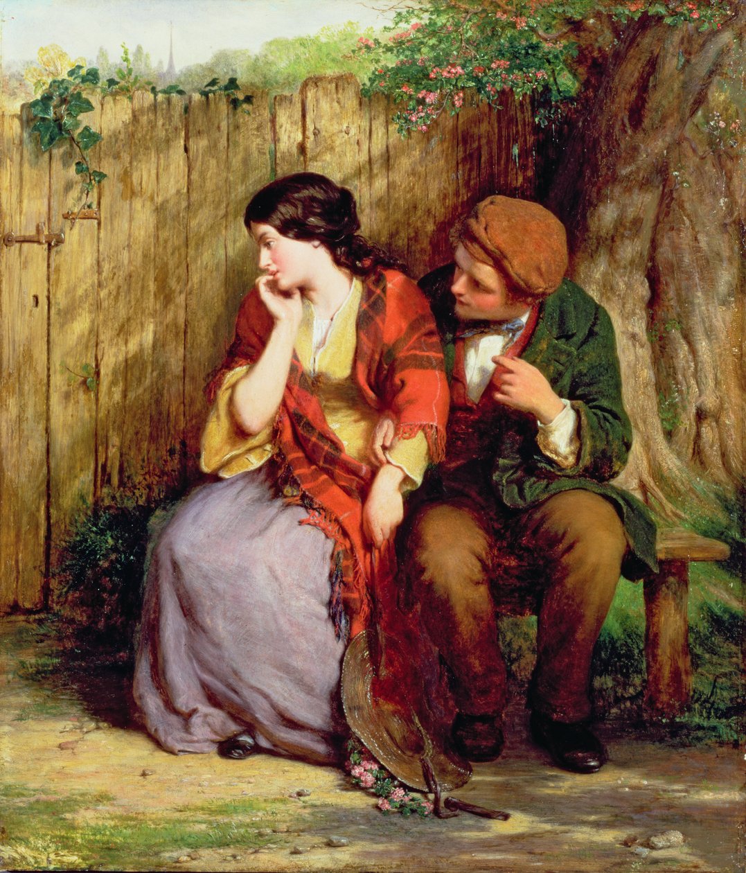 A feszültség pillanata, 1861 alkotó: George Smith
