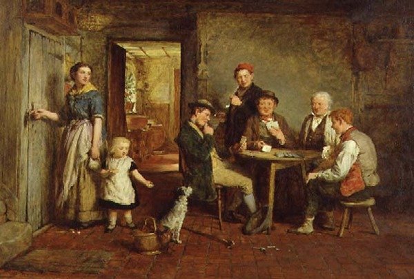 A kártyajátékosok alkotó: George Smith