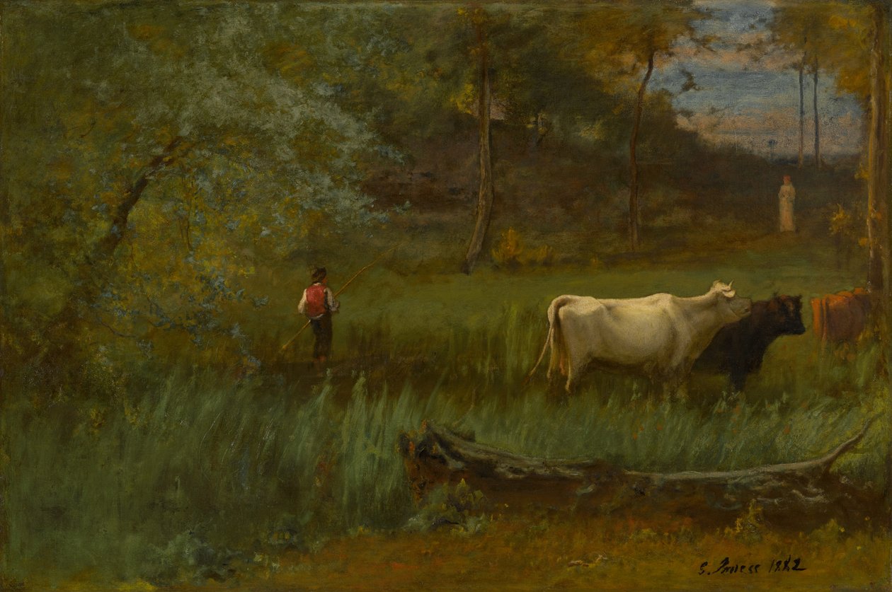 Egy lelkész, 1882-85 körül alkotó: George Snr. Inness