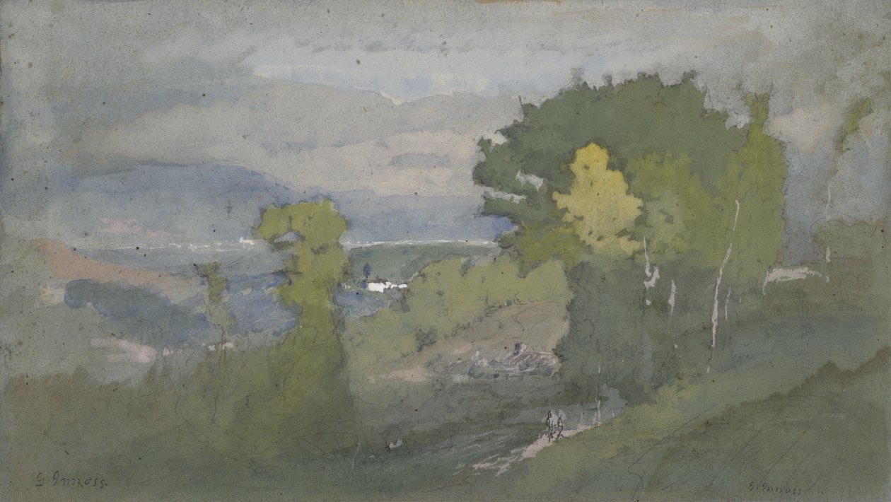 június, 1873 körül alkotó: George Snr. Inness