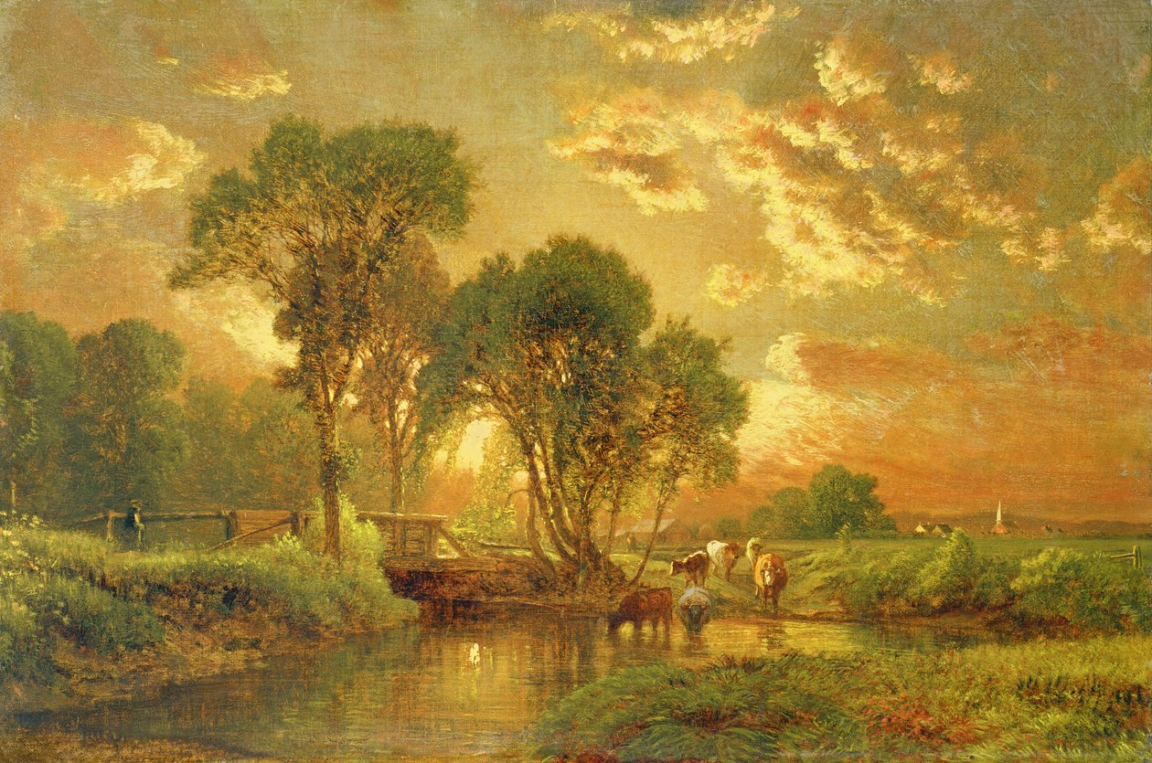 Medfield, Massachusetts alkotó: George Snr. Inness