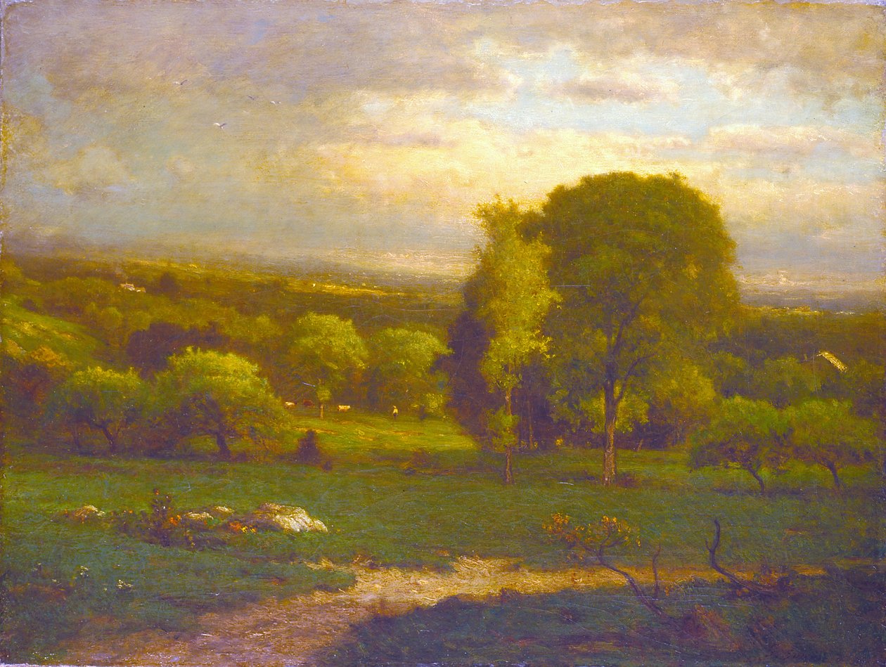 Saco Valley (olaj, vászon) alkotó: George Snr. Inness