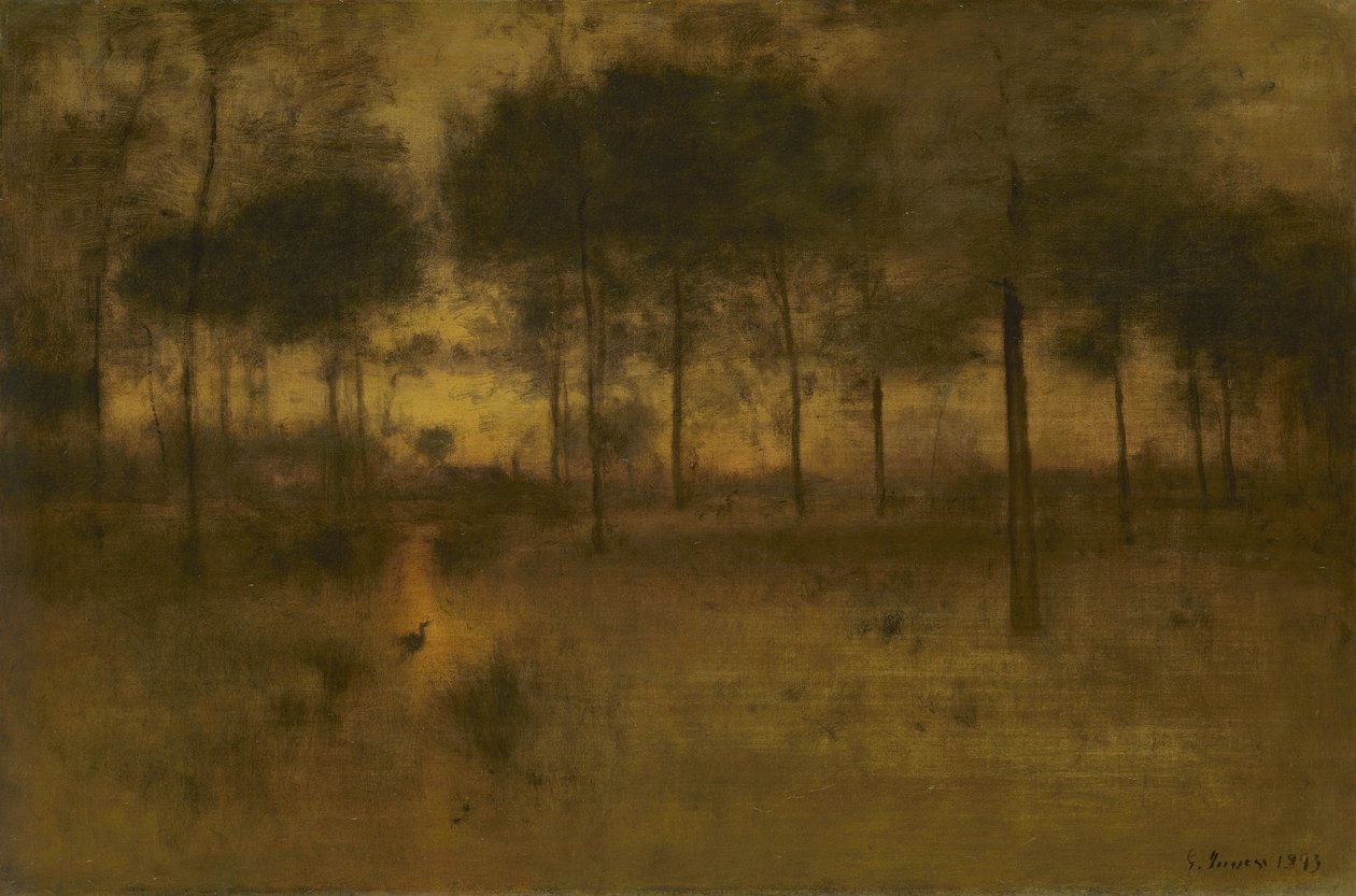A gém otthona, 1893 alkotó: George Snr. Inness