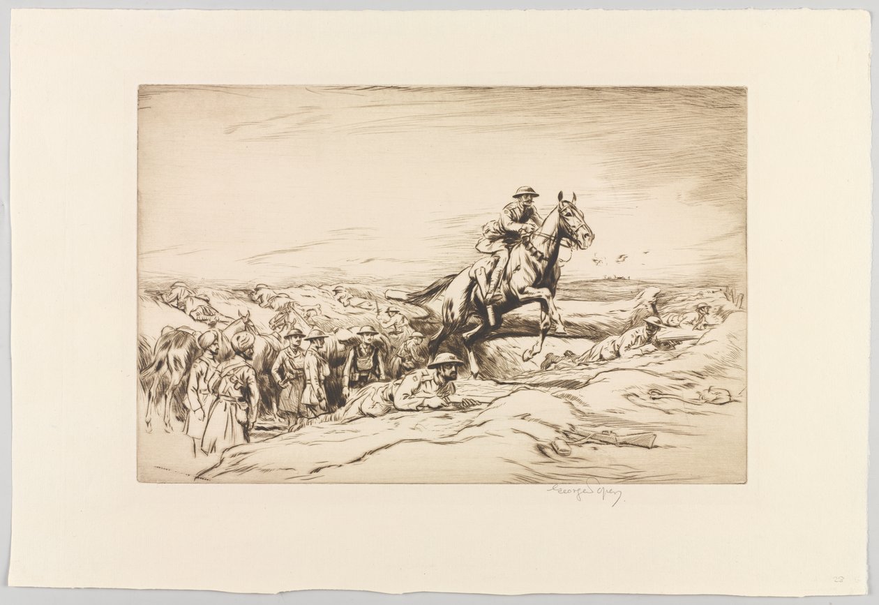 ?2. Lancers Epehyben 1917. december 1.. alkotó: George Soper