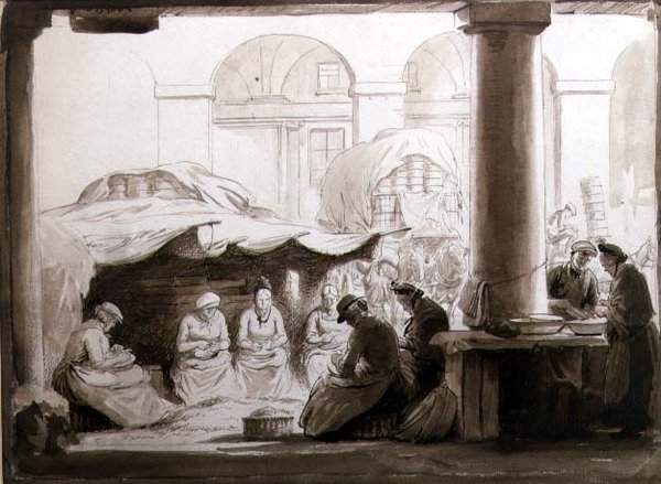 Borsóhéj, Covent Garden alkotó: George Soper