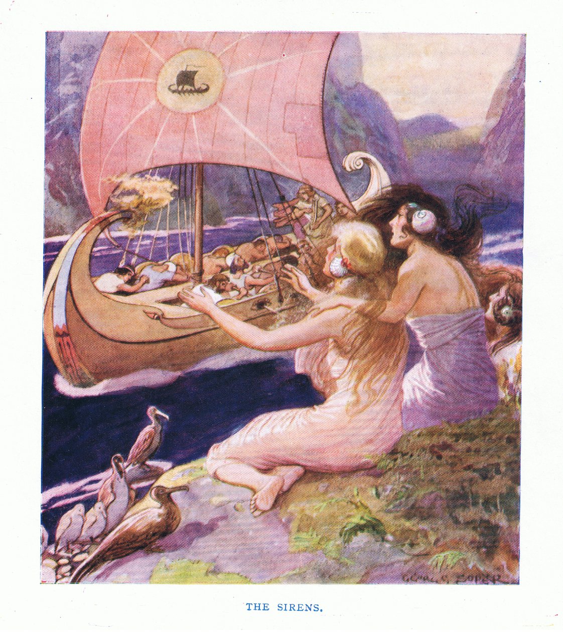 The Sirens, a The Heroesból, amelyet George Allen és Unwin adott ki 1929-ben alkotó: George Soper