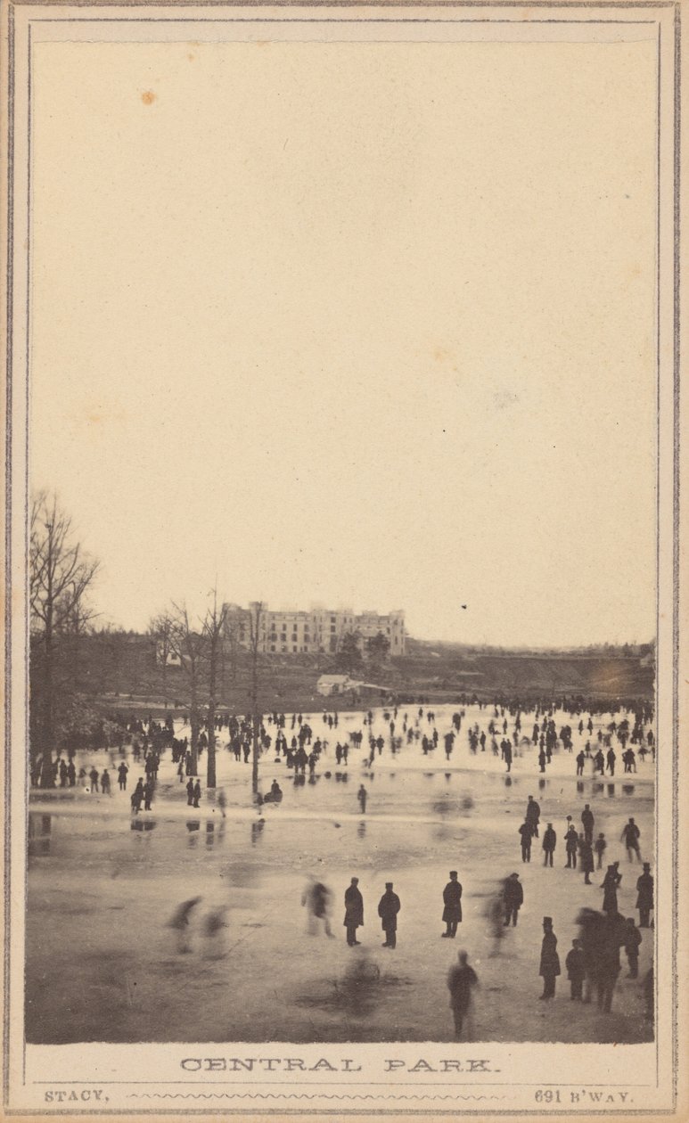 Central Park,1860-as évek (fotó) alkotó: George Stacy
