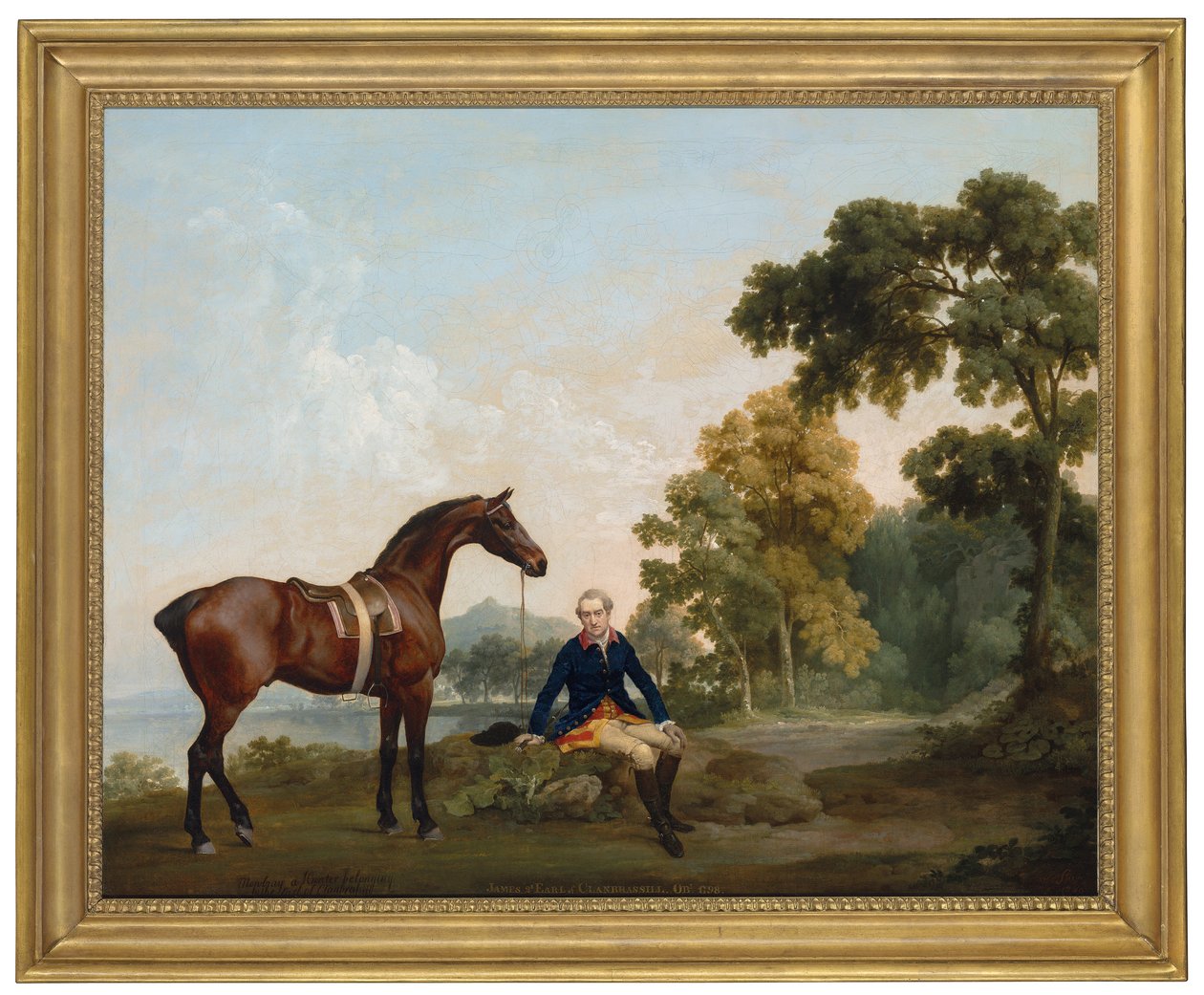 James Hamilton, Clanbrassil 2. grófja alkotó: George Stubbs