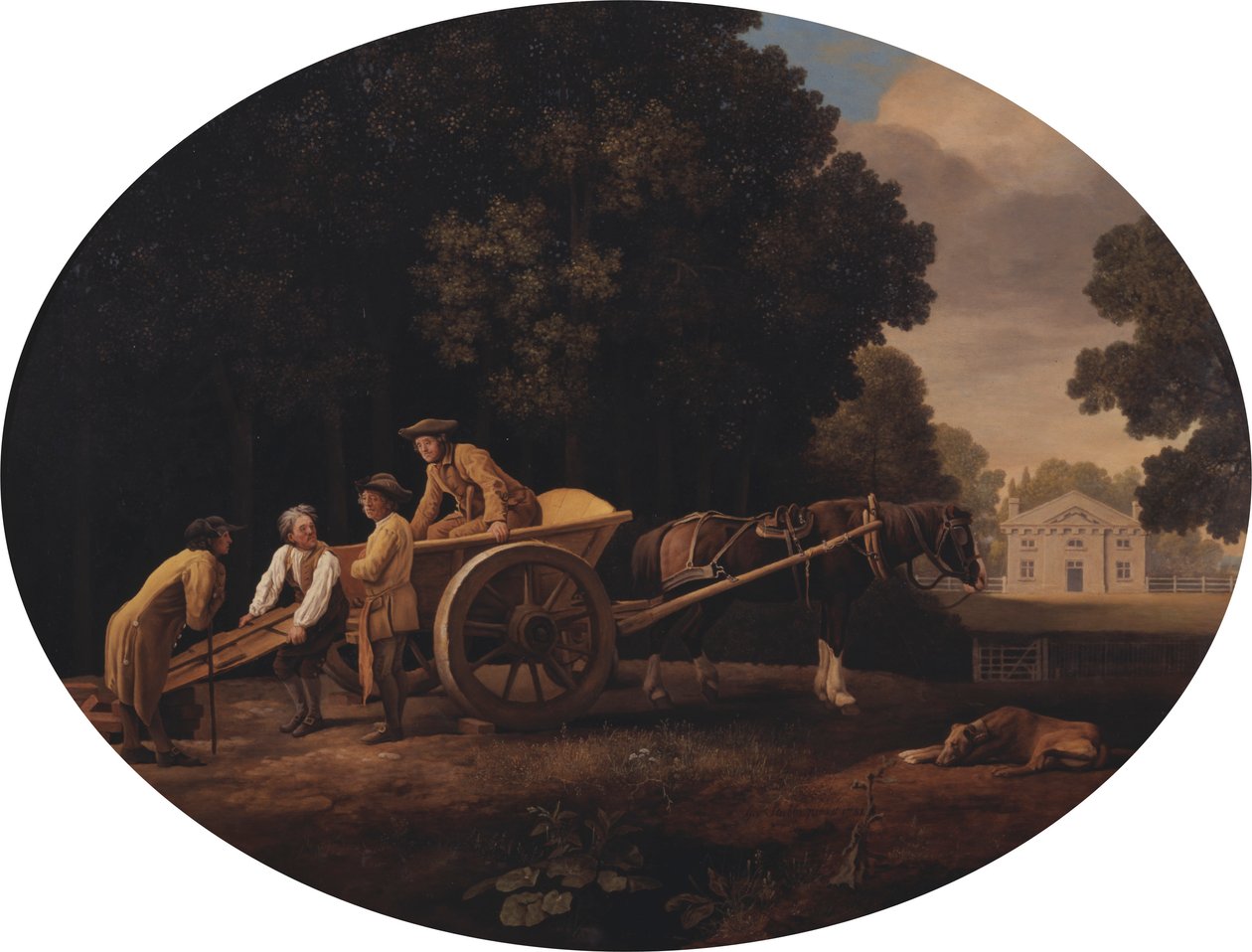 Munkások [1779, Royal Academy of Arts, London, kiállítási katalógus] alkotó: George Stubbs