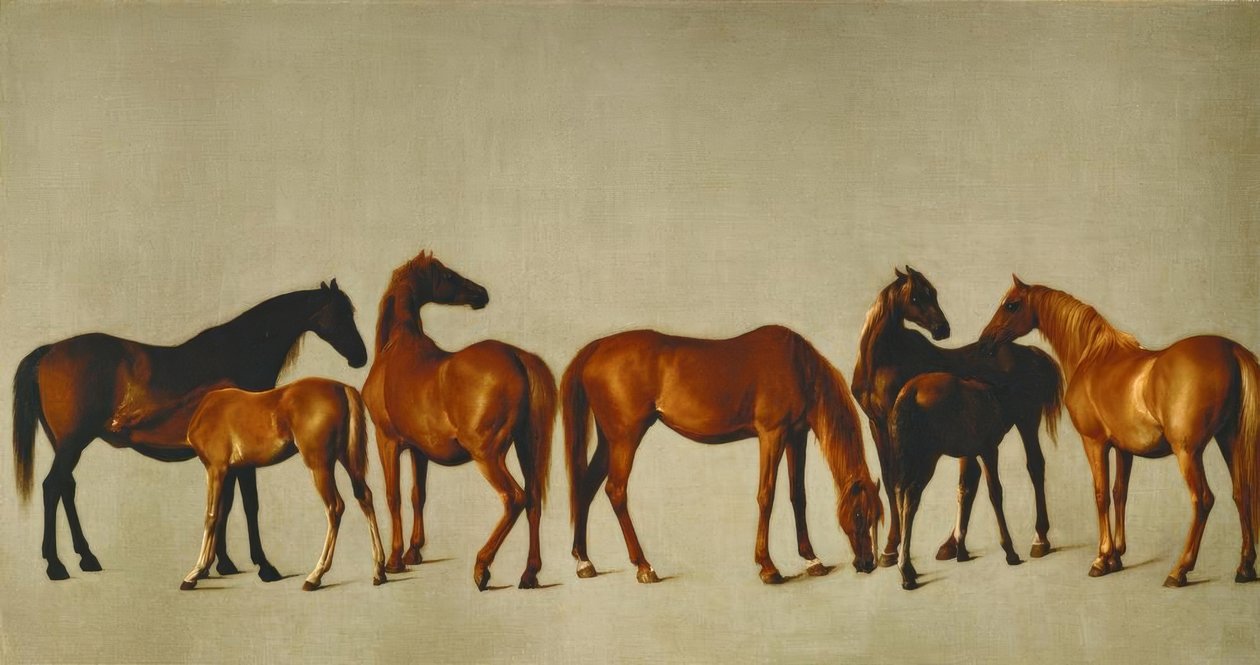 Kanca filével alkotó: George Stubbs