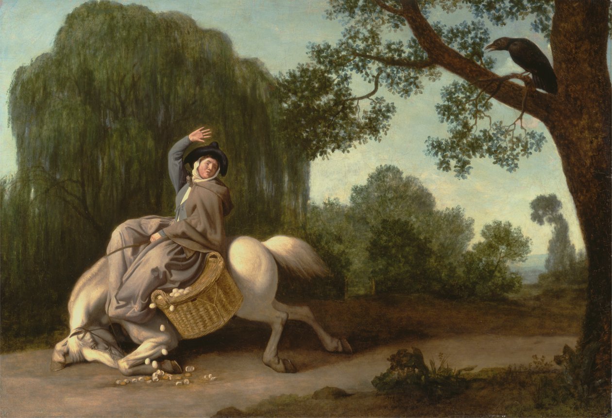 A gazda felesége és a holló alkotó: George Stubbs
