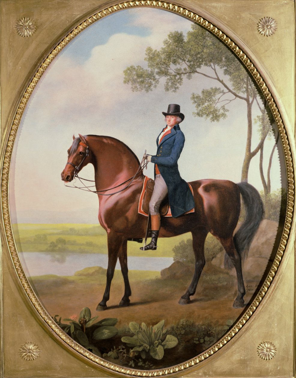 Warren Hastings arab lován alkotó: George Stubbs