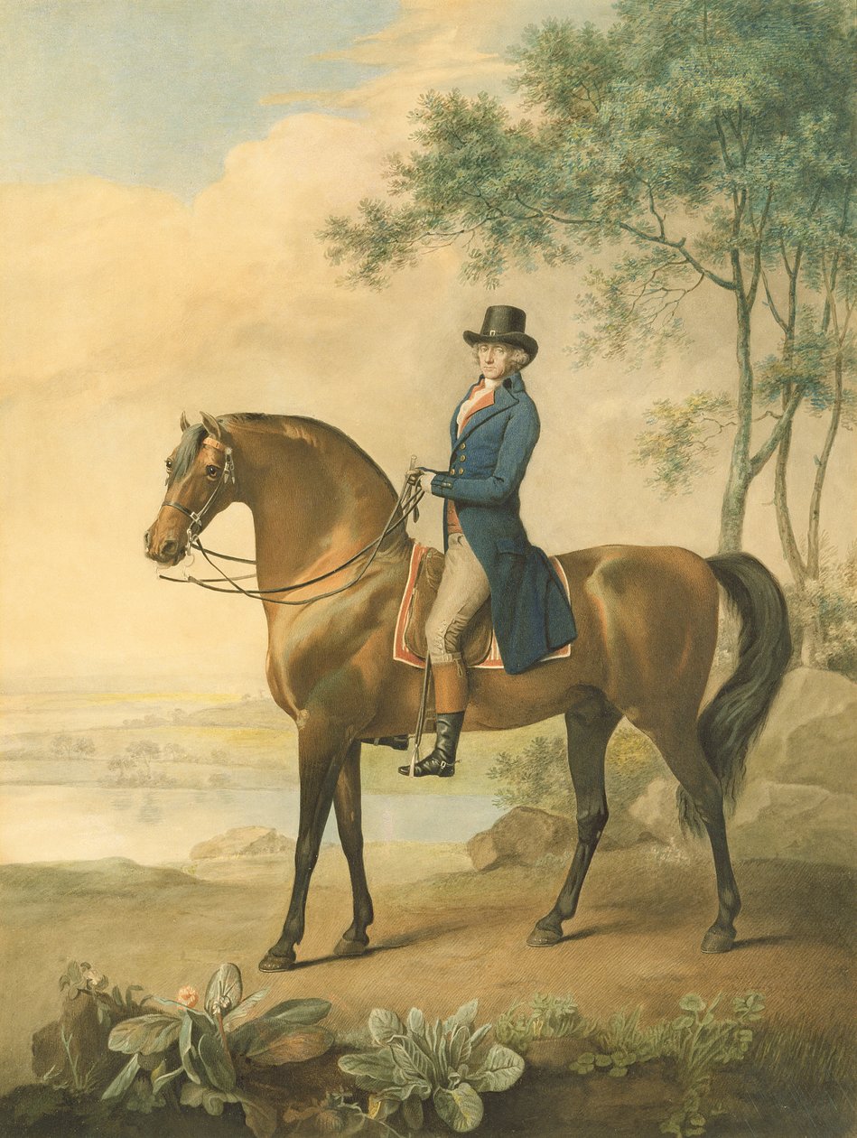 Warren Hastings arab lován, 1796 alkotó: George Townley Stubbs