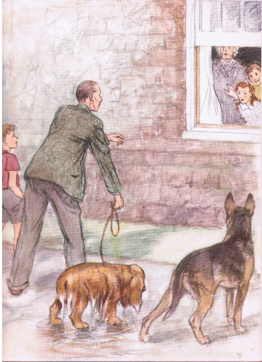 A spánielek csöpögtek a sártól és a nyálkától, a Collins által kiadott Pets Limited-től alkotó: George Vernon Stokes