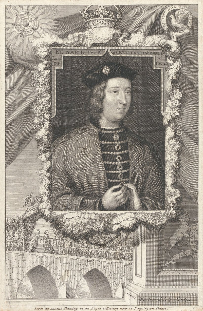 IV. Eduárd, Anglia és Franciaország királya, Írország ura alkotó: George Vertue