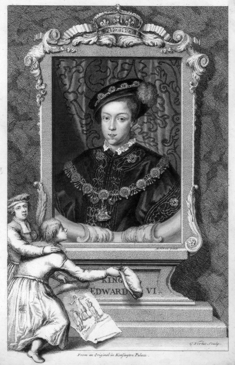VI. Edward angol király, 18. század. alkotó: George Vertue