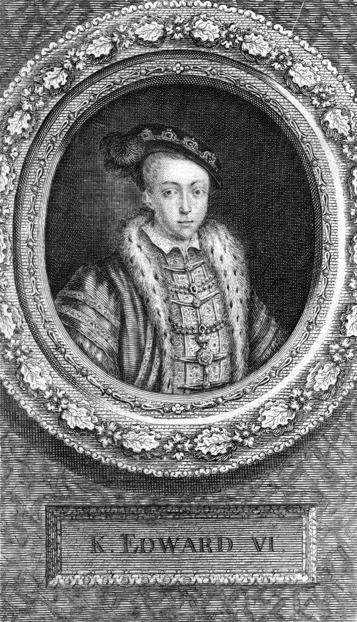VI. Edward angol király, 18. század. alkotó: George Vertue