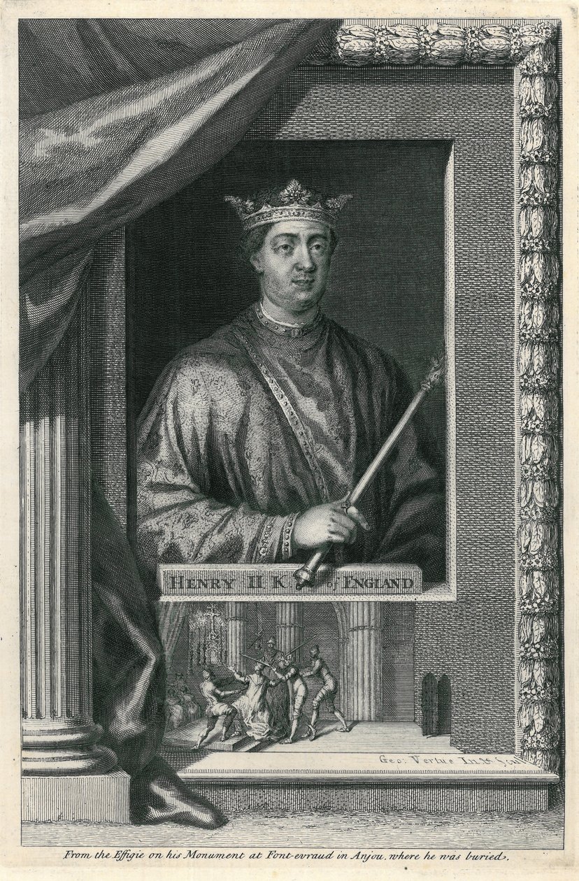 Henrik II alkotó: George Vertue