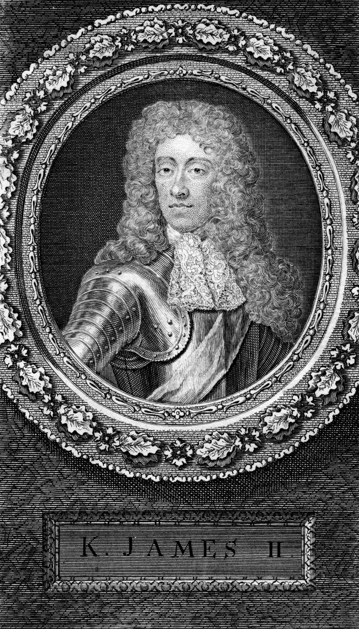 Jakab angol király, 18. század. alkotó: George Vertue