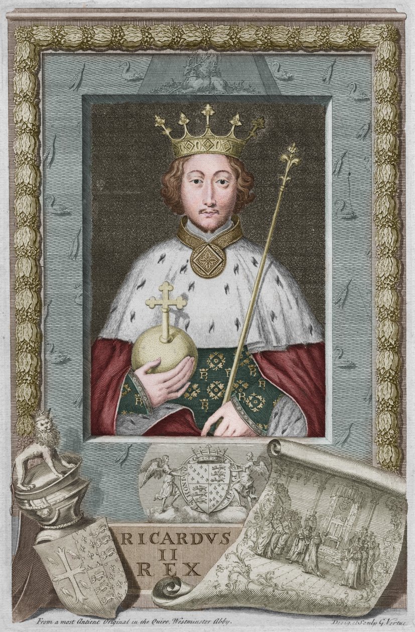 Richard király, 1735 alkotó: George Vertue
