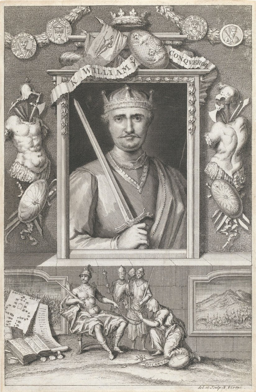 Hódító Vilmos király alkotó: George Vertue
