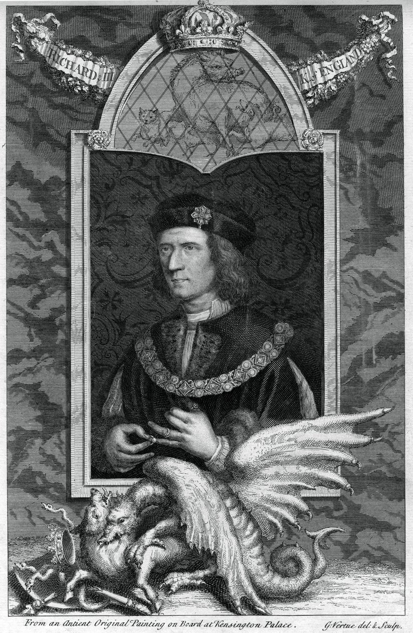 III. Richard angol, 18. század. alkotó: George Vertue