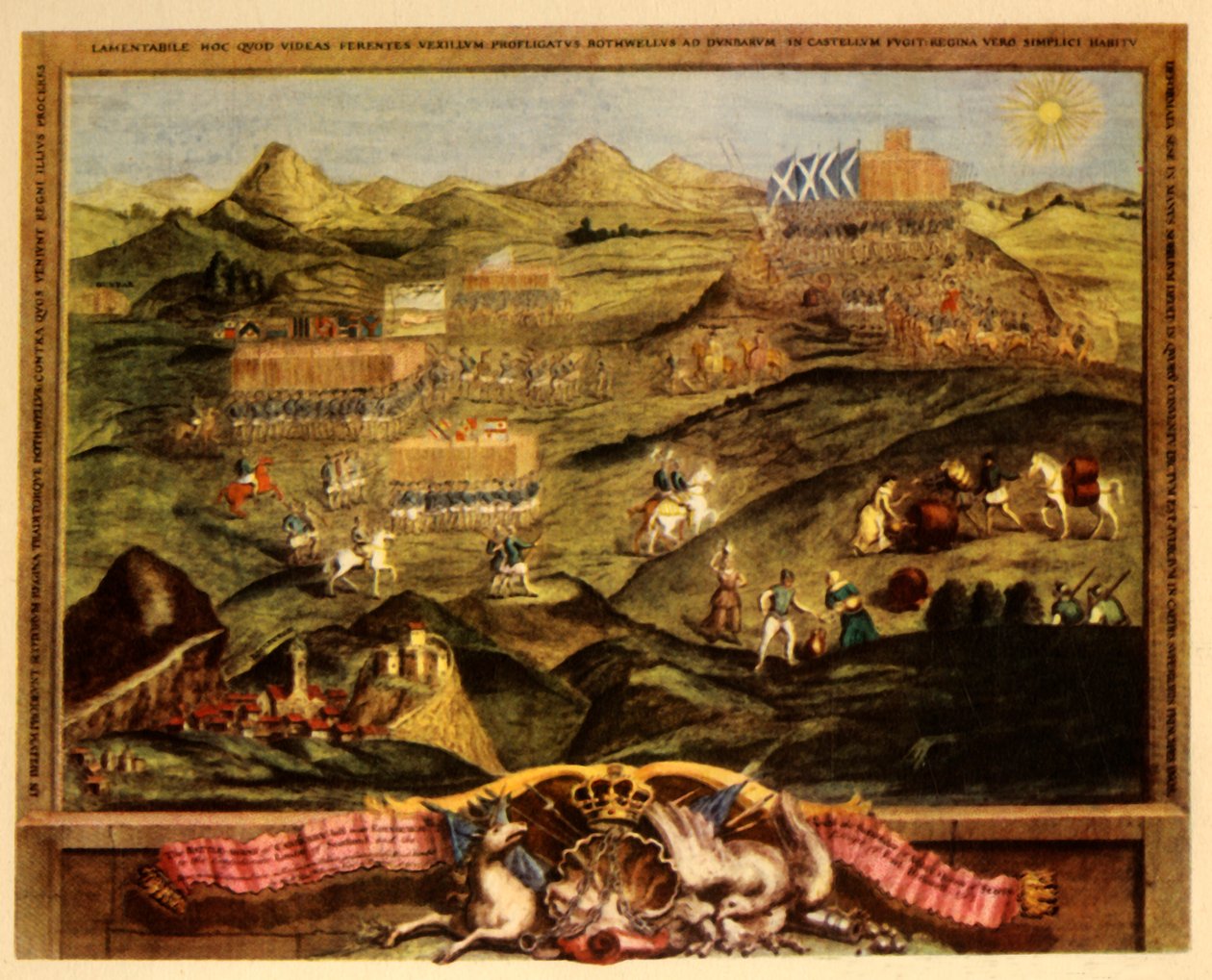 „The Battle of Carberry Hill, 1567”, c1742, 1944. alkotó: George Vertue
