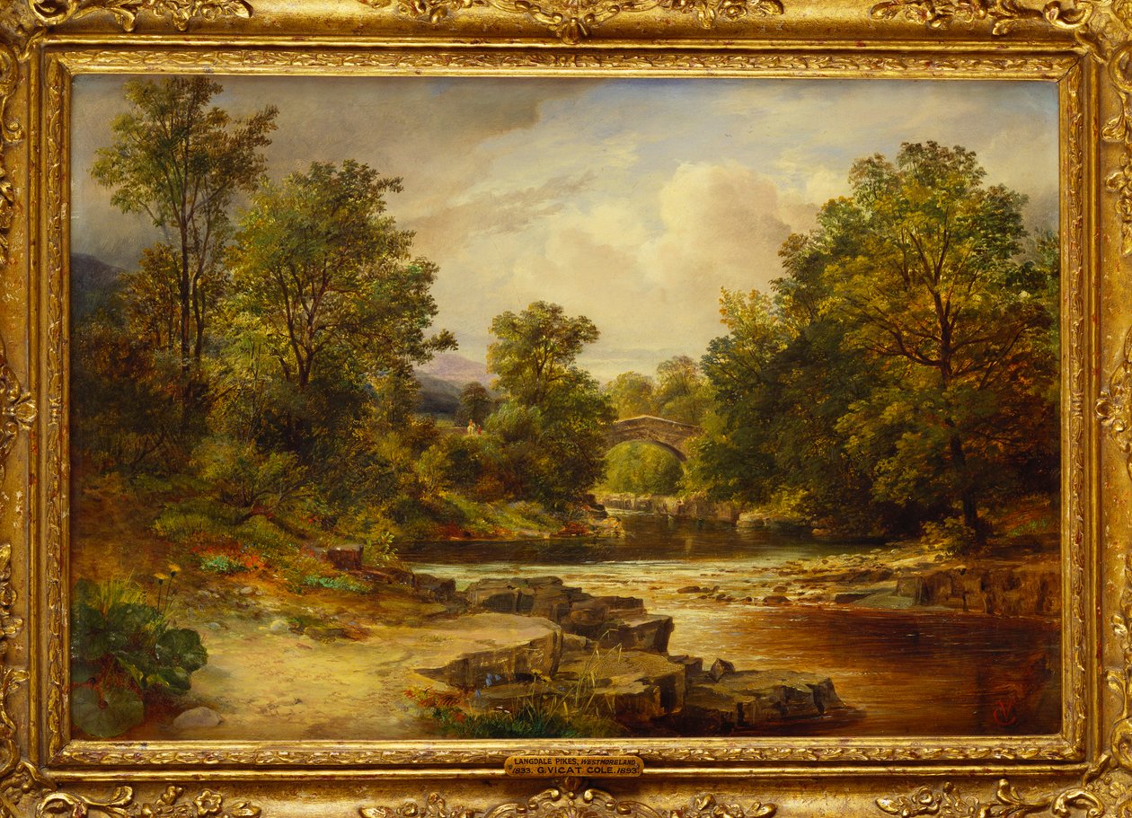 Langdale Pikes, Westmorland alkotó: George Vicat Cole