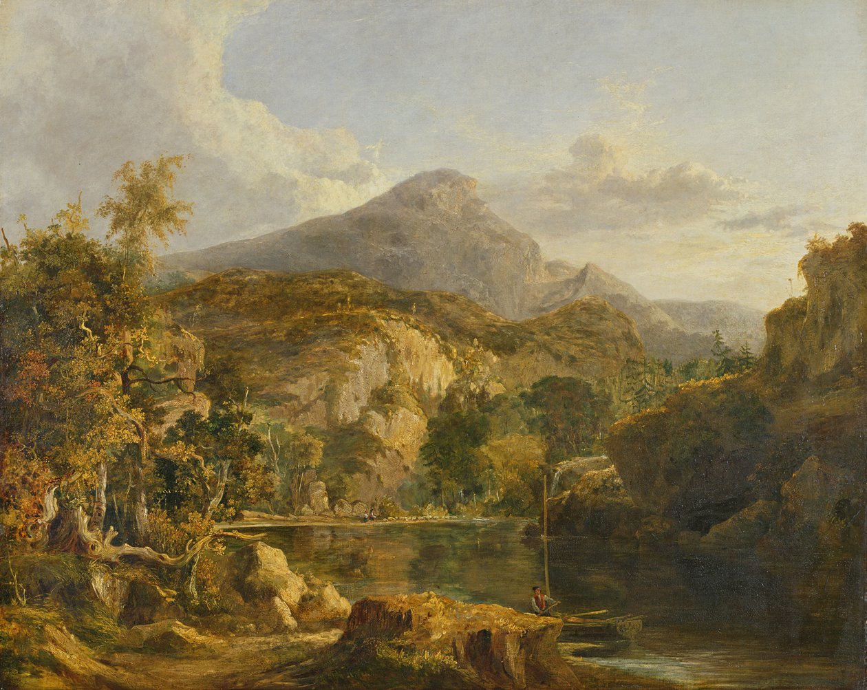 Kilátás a Felvidéken, 1827 alkotó: George Vincent