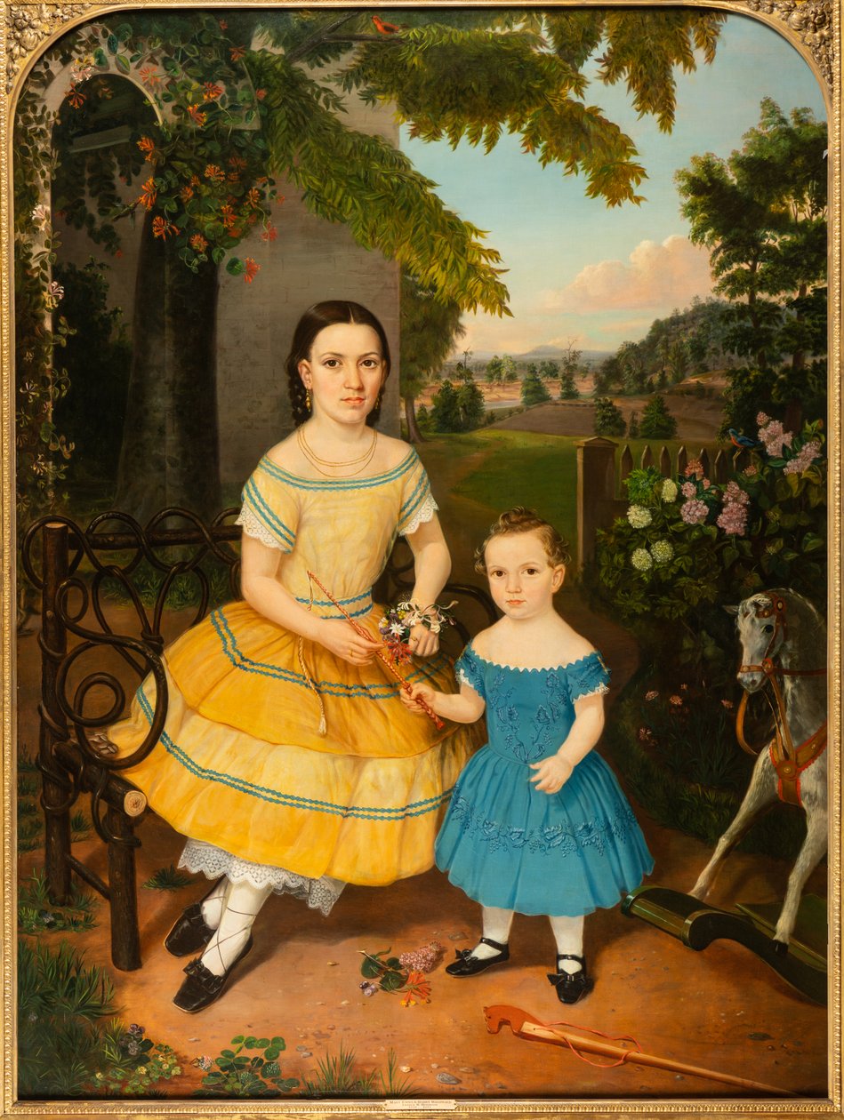 Mary Emma és Harry Woodward New Albanyból, Indiana államból. alkotó: George W. Morrison