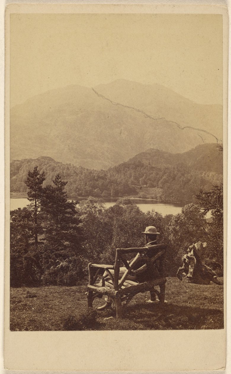 Loch Achray. Aberford-i hágó... alkotó: George Washington Wilson