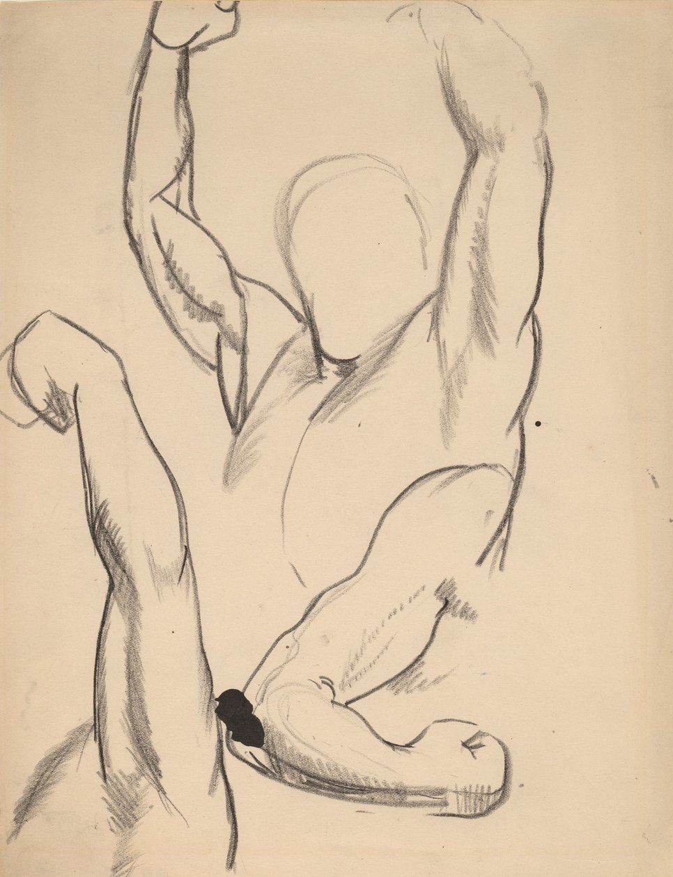 Egy boxer karjai, 1916. alkotó: George Wesley Bellows