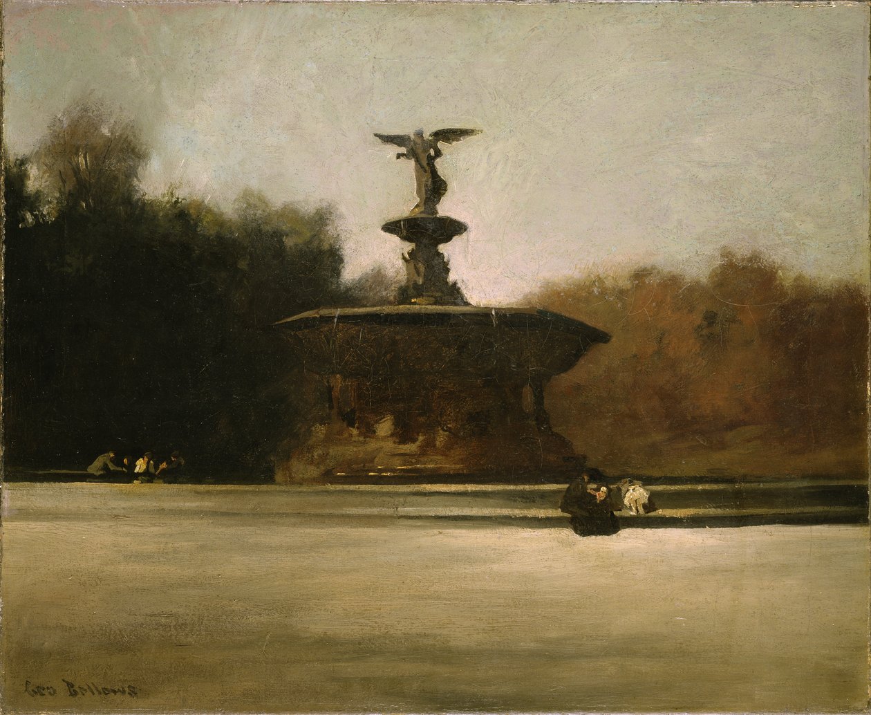 Bethesda-kút (kút a Central Parkban) alkotó: George Wesley Bellows