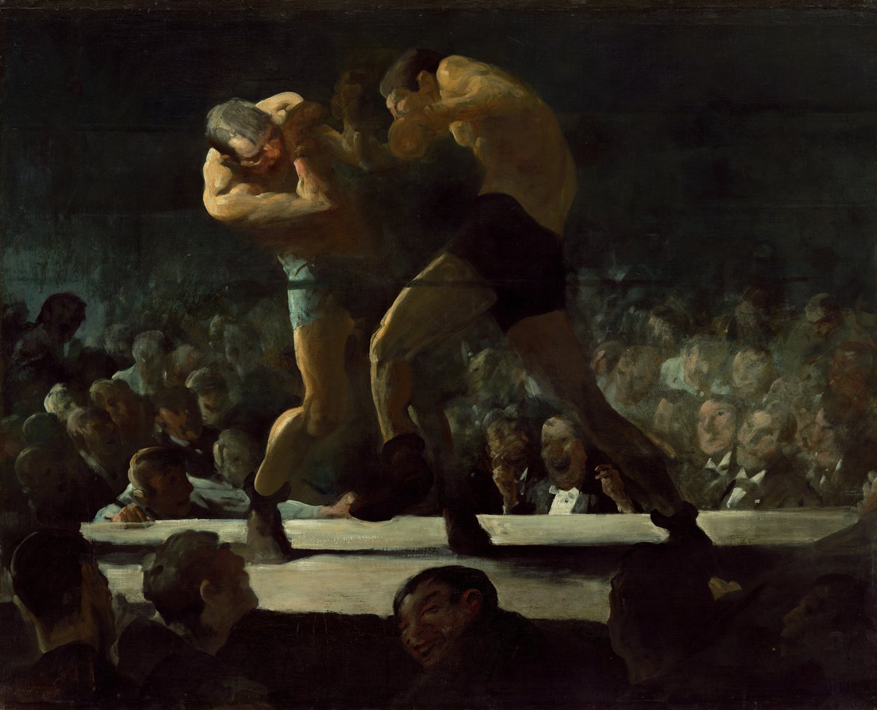 Klubest, 1907. alkotó: George Wesley Bellows