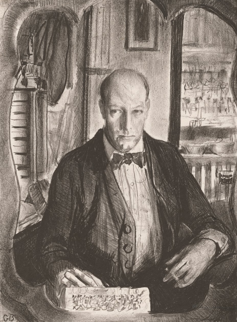 George Wesley Bellows önarcképe alkotó: George Wesley Bellows