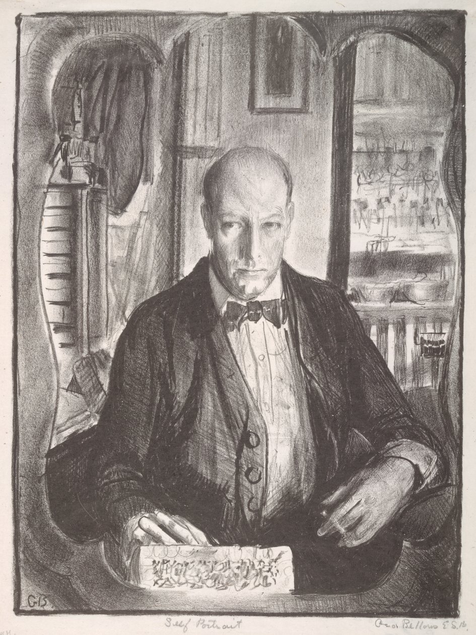 George Wesley Bellows önarcképe alkotó: George Wesley Bellows