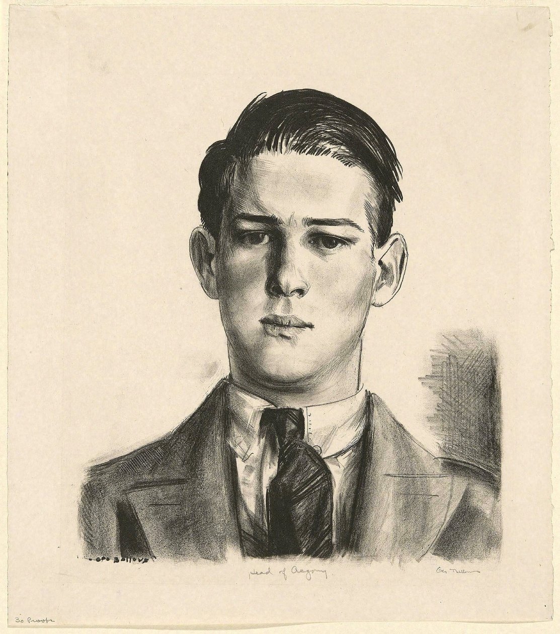 Gregory Allen Slader alkotó: George Wesley Bellows