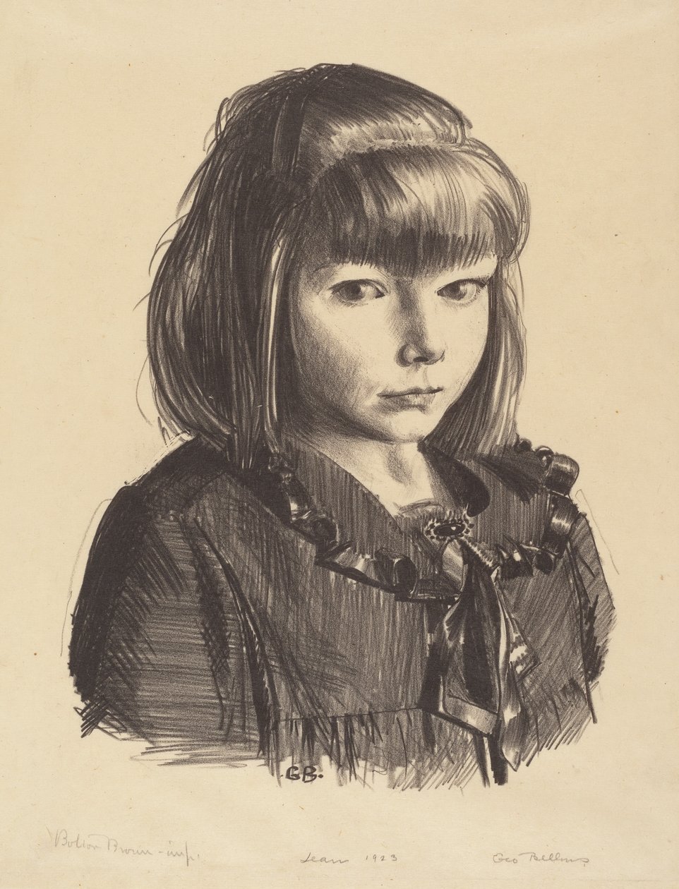 Jean 1923, 1923. alkotó: George Wesley Bellows
