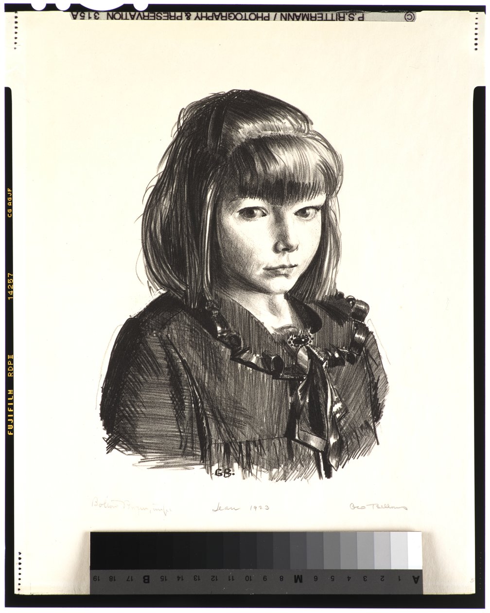 Jean 1923, 1923 alkotó: George Wesley Bellows