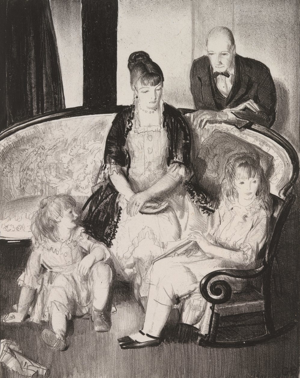 Családom, második kő alkotó: George Wesley Bellows