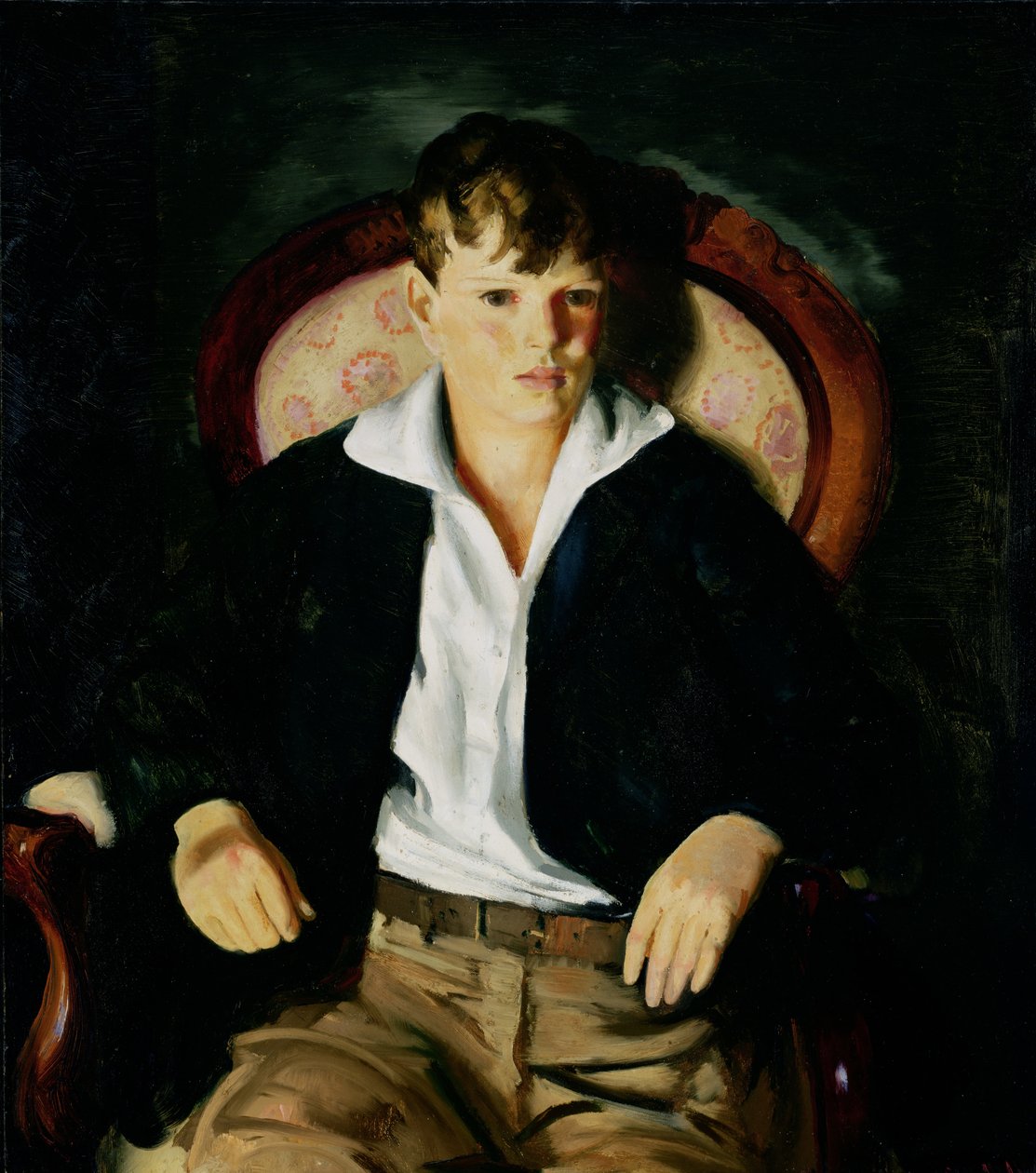Egy fiú portréja alkotó: George Wesley Bellows