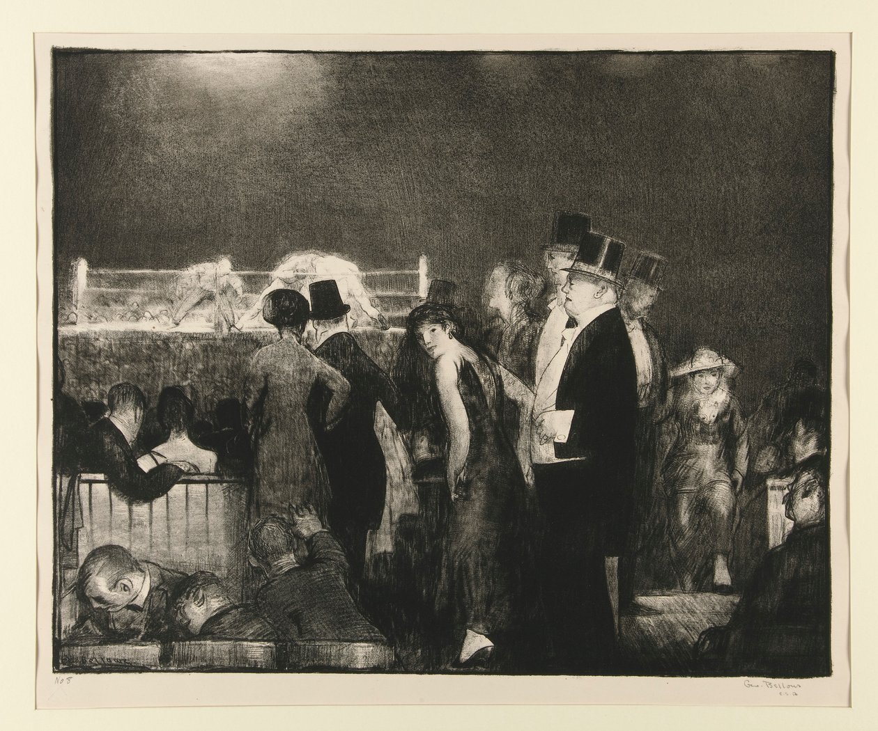 A nagy viadal előzményei, 8. sz alkotó: George Wesley Bellows